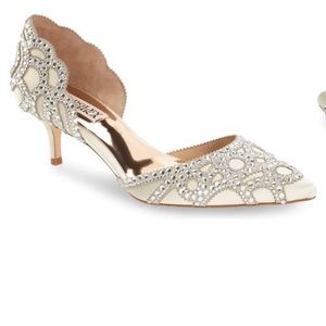 Badgley Mischka Kitten Heels - Ginny